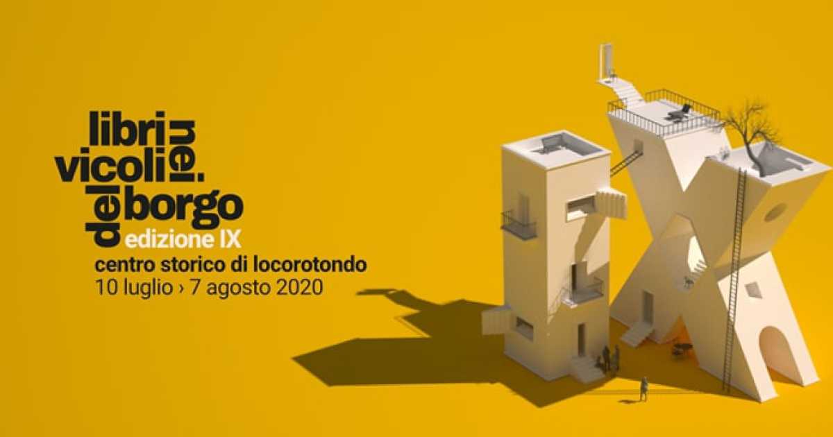 Locorotondo, ''Libri nei vicoli del borgo'': ospiti Veronesi, Bianchini e Veneziani